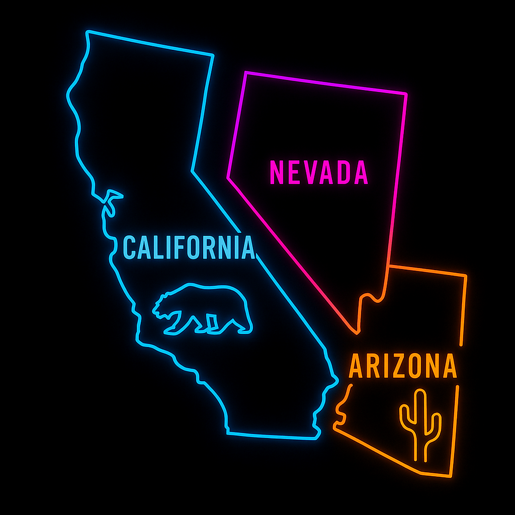 Coverage Map for LA Billboard Truck